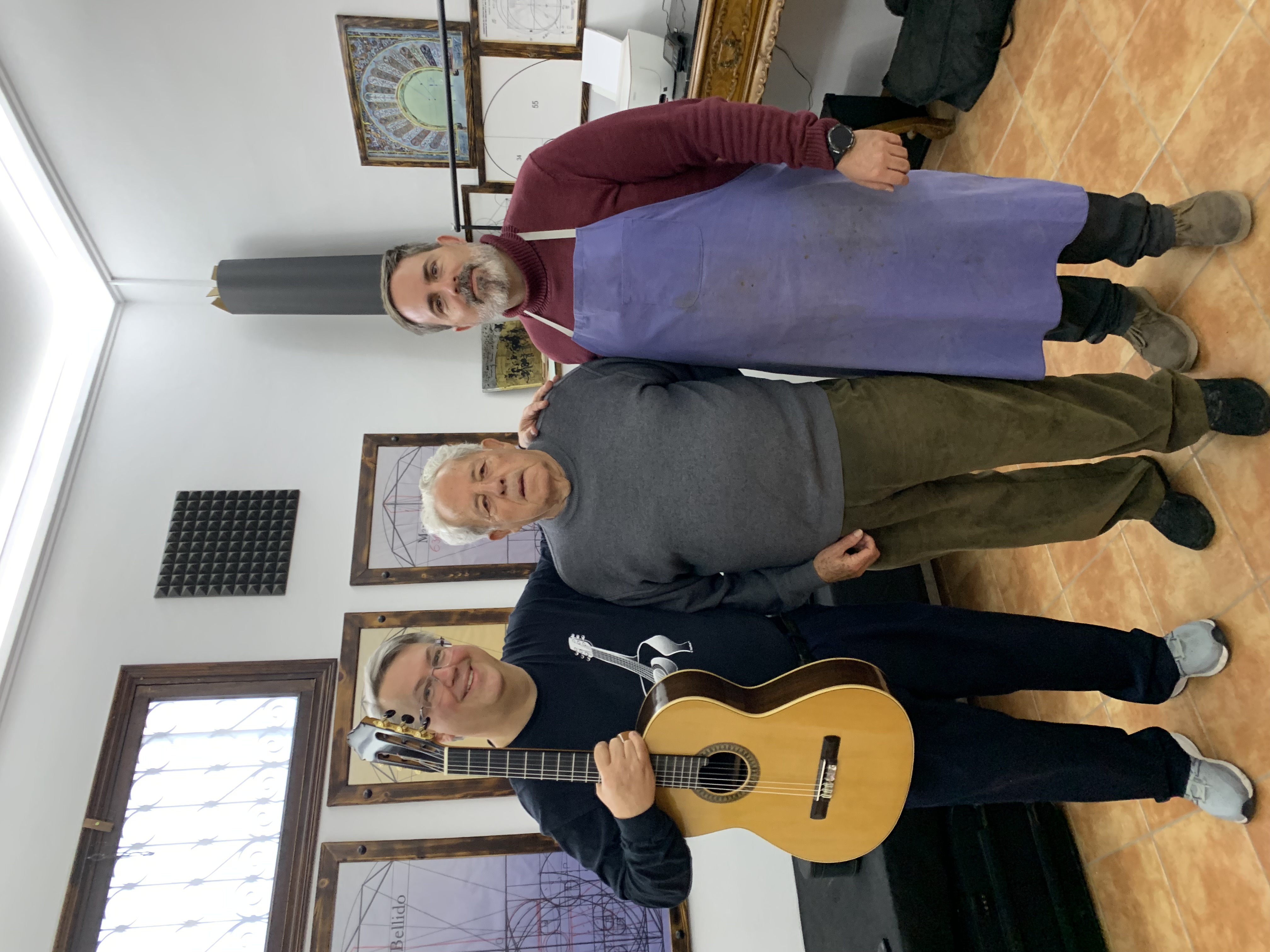 Len Verrett, Manuel Bellido, and Mauricio Bellido